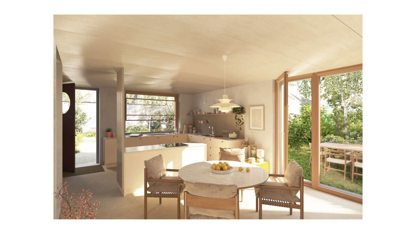 Blick in die Küche (Haus G)